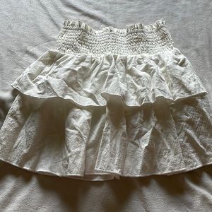 Shein ruffle skirt